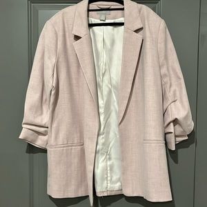 WORN ONCE - H&M light pink blazer
